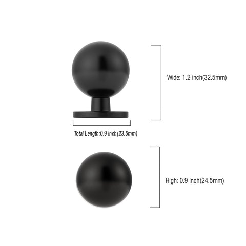 Asidrama 10-pack cabinet knobs neatly packaged to prevent scratches