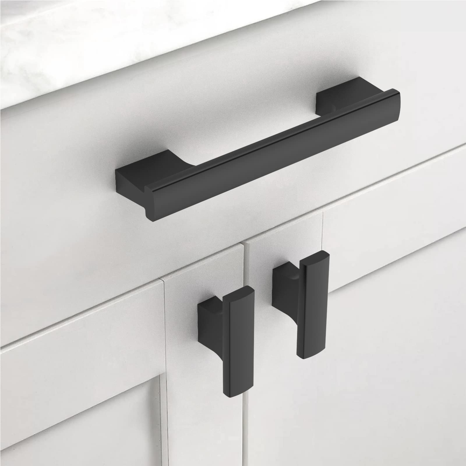 Asidrama 15-pack cabinet knobs closeup demonstrates consistent finish and easy replacement.