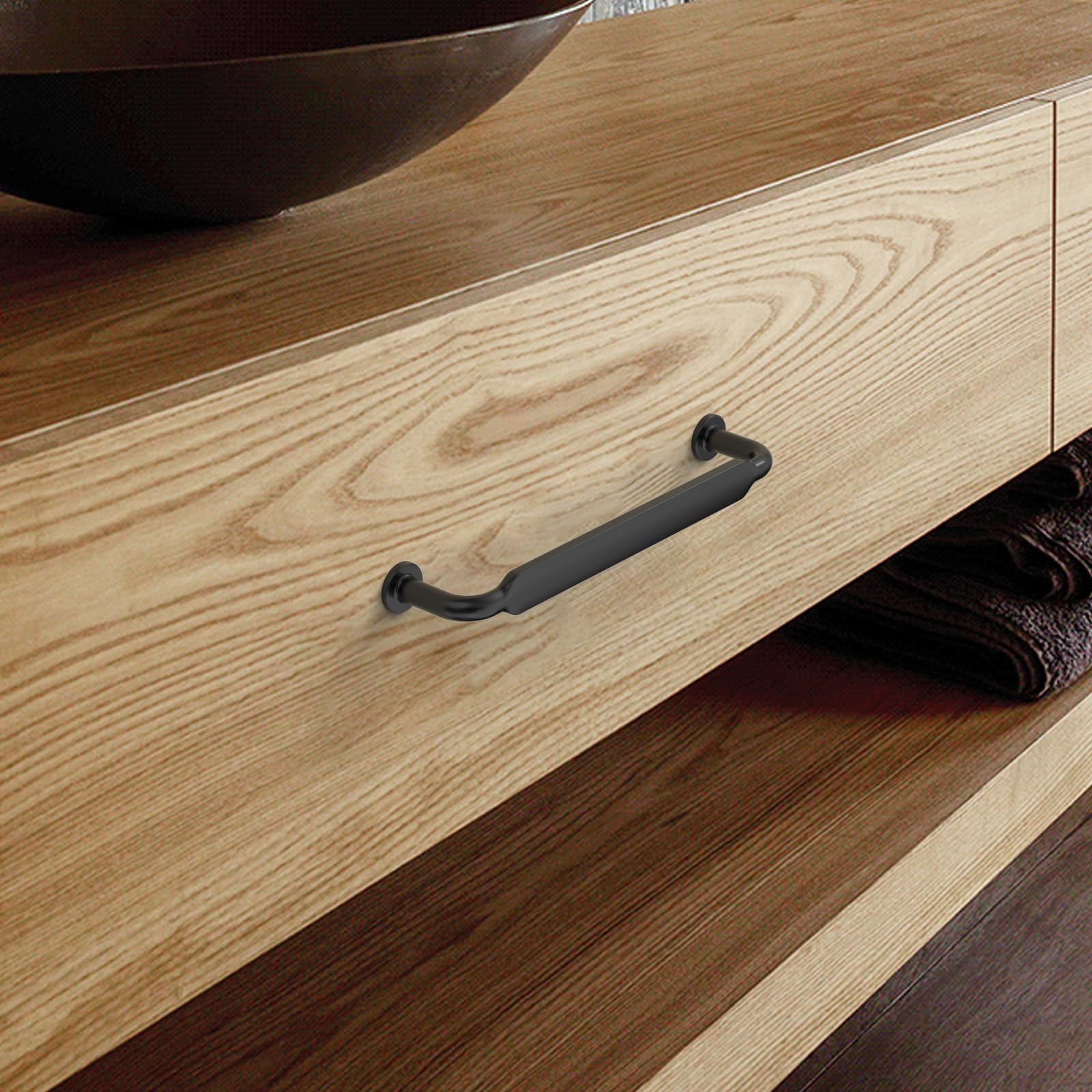 Asidrama 5-inch center-to-center pull offers easy installation and classic look