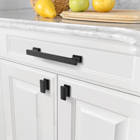 Asidrama 5-inch center-to-center handle installation demonstrates easy fit.