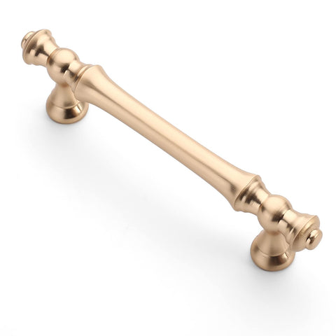 Asidrama 6-pack brushed brass cabinet handles for kitchen upgrade