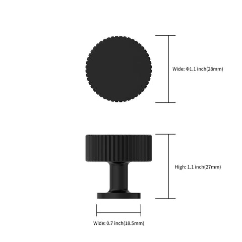 Asidrama cabinet knob pack offers durable zinc alloy hardware for drawers