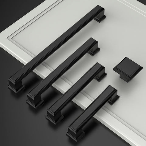 Asidrama cabinet knobs with easy installation on cabinetry