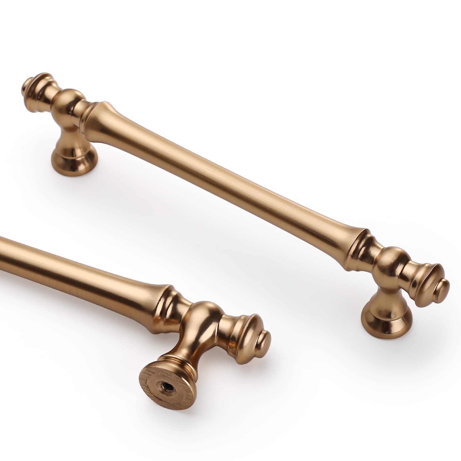 Asidrama champagne bronze cabinet handle in 5in size for durable kitchen updates.