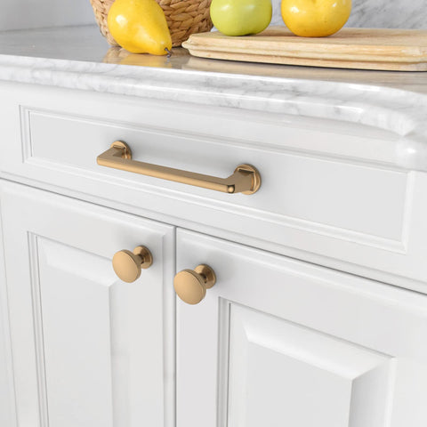 Asidrama champagne bronze drawer knob close-up, smooth operation for dressers.
