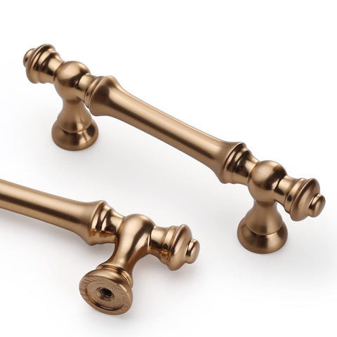 Asidrama champagne-bronze handle 3in offers durable grip for cabinet and drawer upgrades.