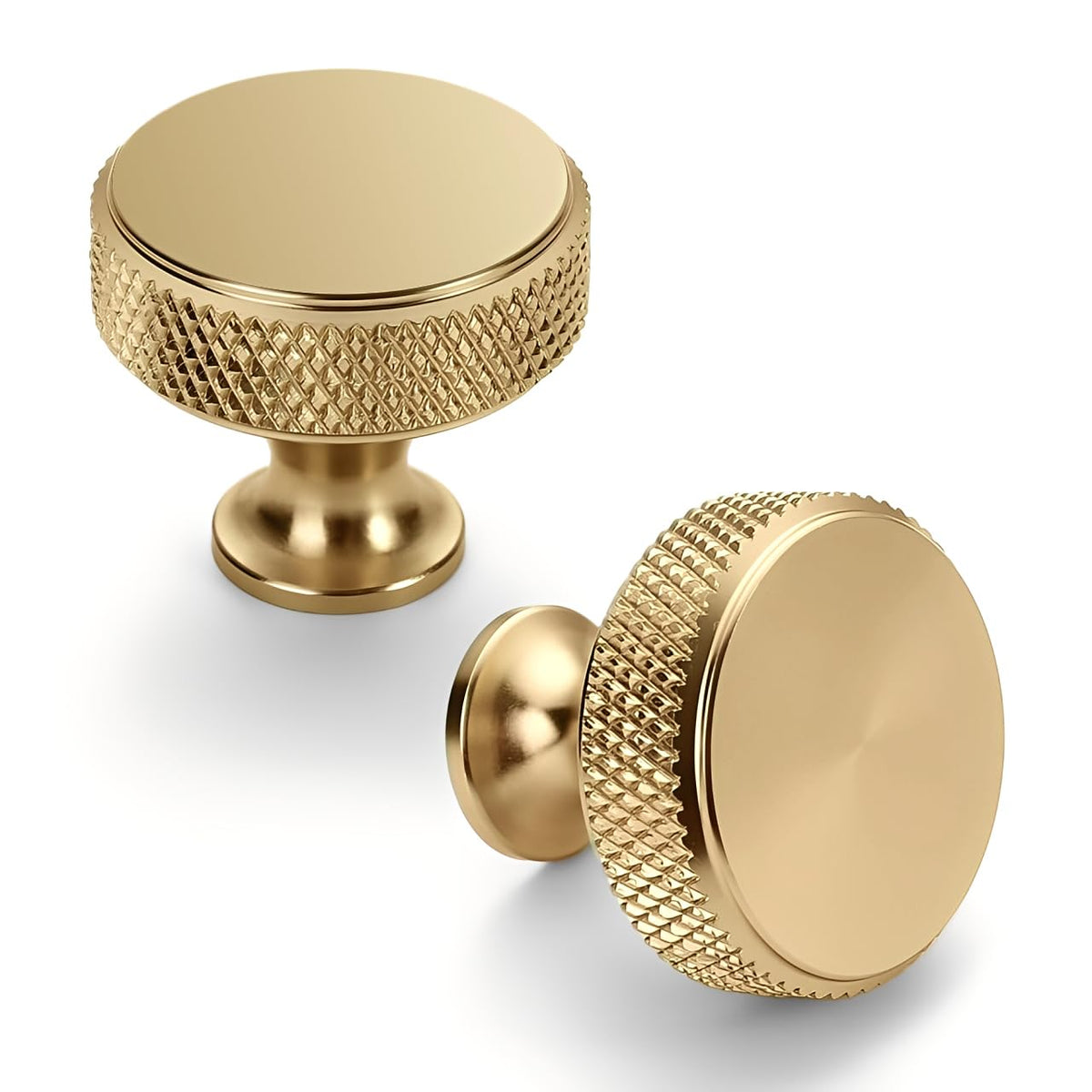 Asidrama champagne bronze knurled drawer knob improves durability for daily use