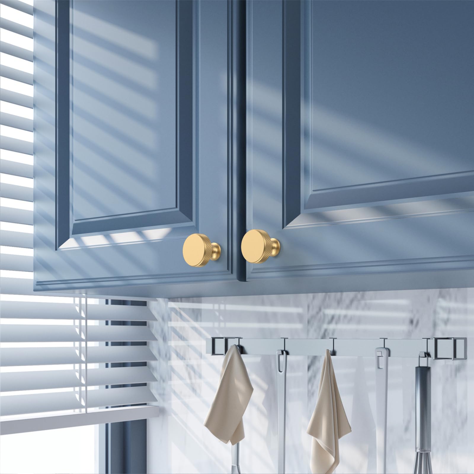 Asidrama champagne bronze knurled dresser knob provides secure grip and easy installation