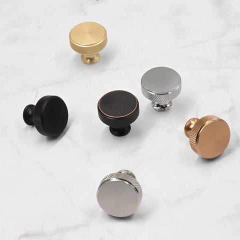 Asidrama champagne bronze knurled wardrobe knob upgrades closet storage with durable hardware