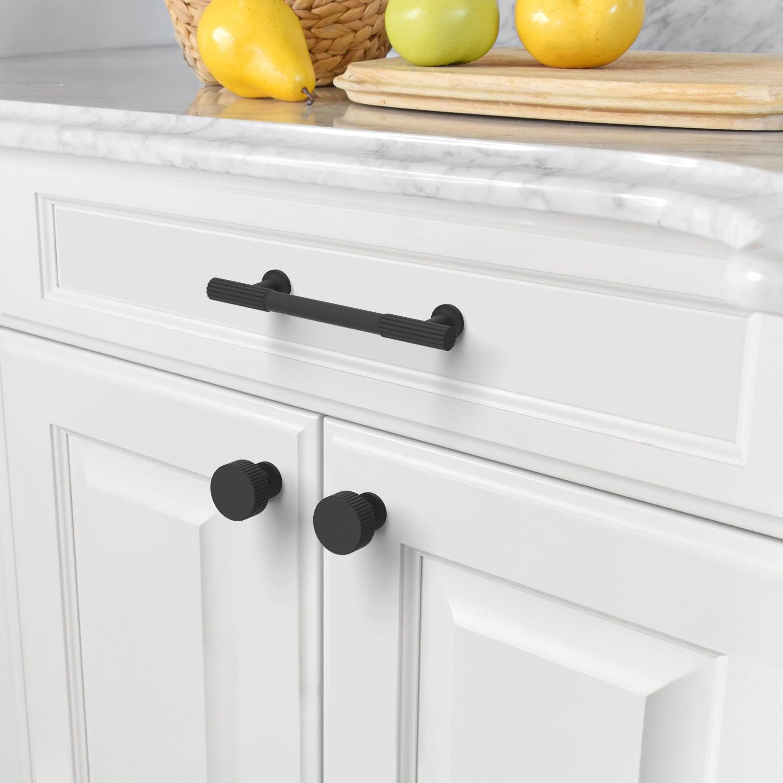 Asidrama dresser knob matte black enhances dresser fronts and access