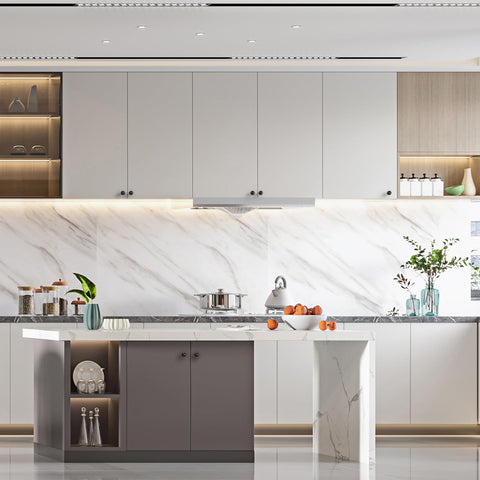 Asidrama matte black finish adds modern style to dressers