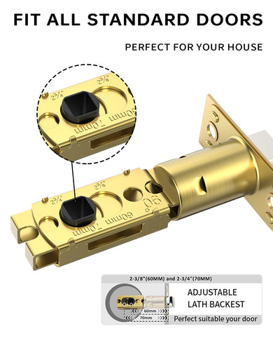 Asidrama reversible lever design for left- or right-handed doors.