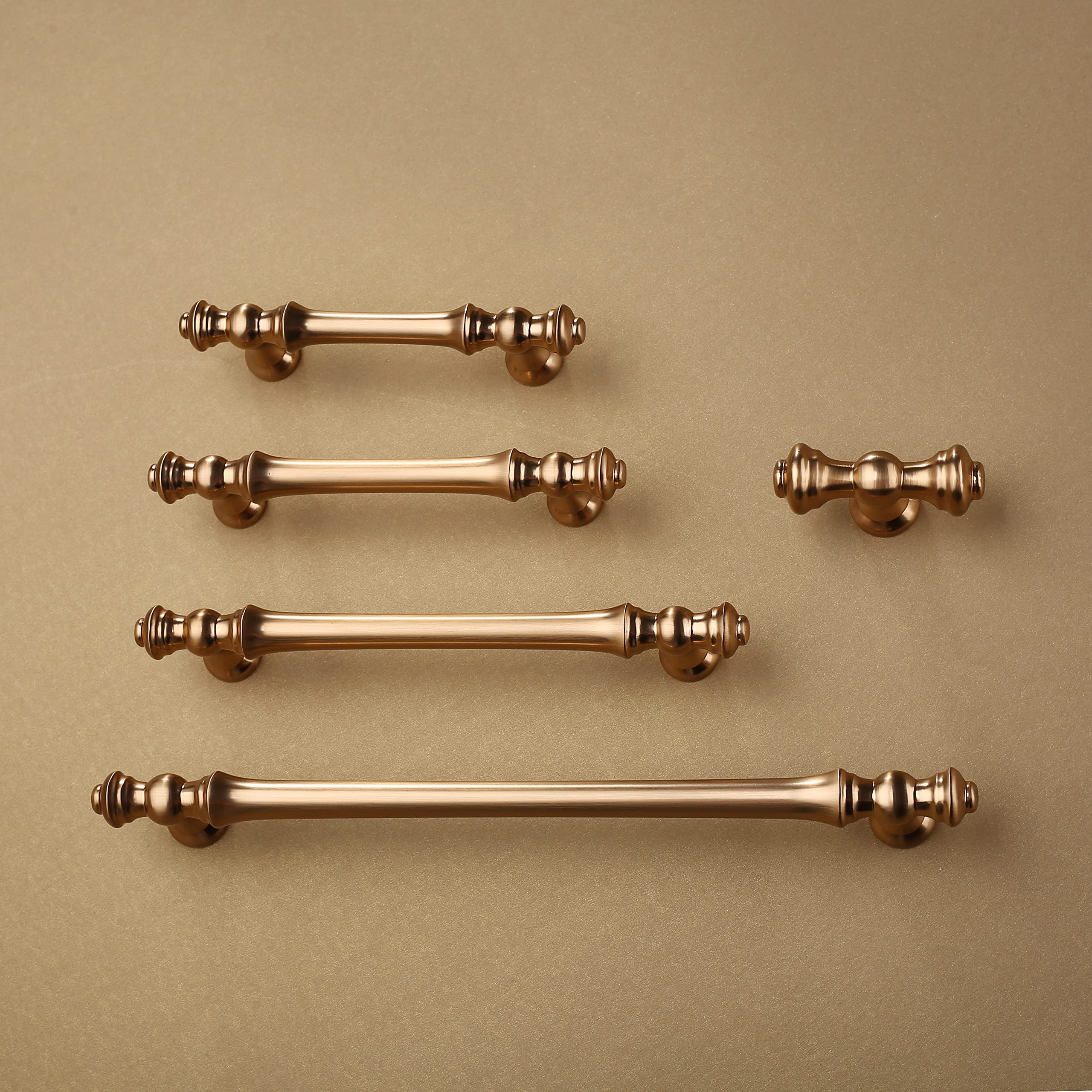 Asidrama gold drawer pull with brushed finish brightens kitchen or bedroom spaces