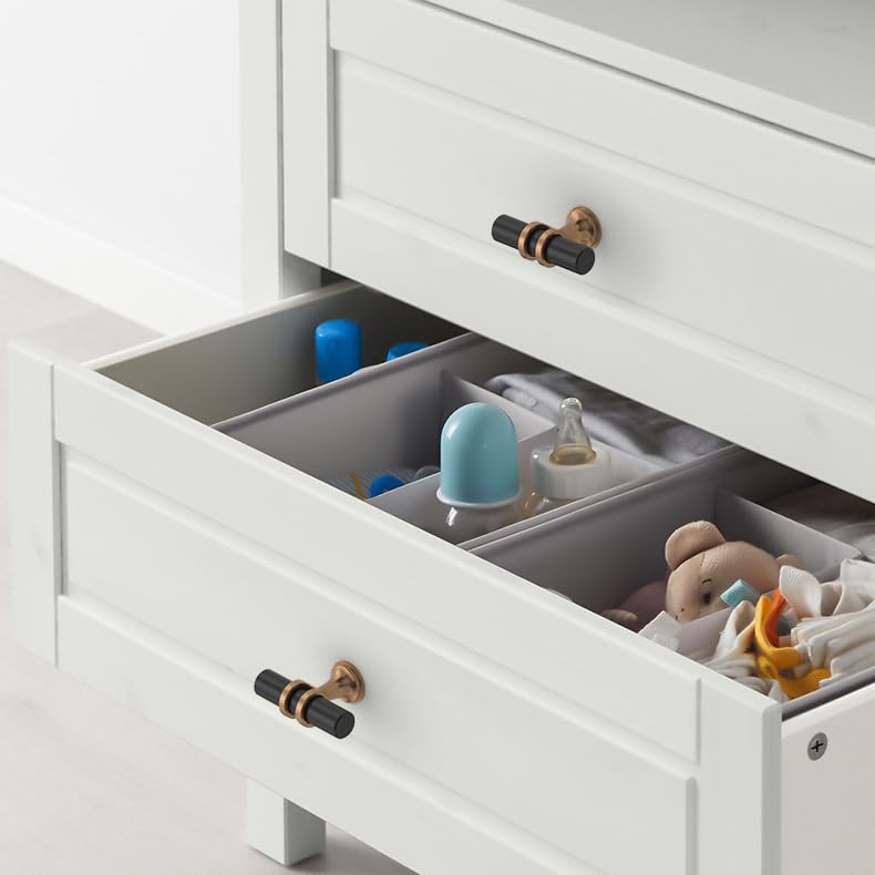 Asidrama drawer installation guide visual for standard screw spacing