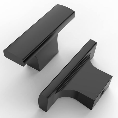 Asidrama matte black kitchen knob 50mm for cabinets, an easy upgrade.