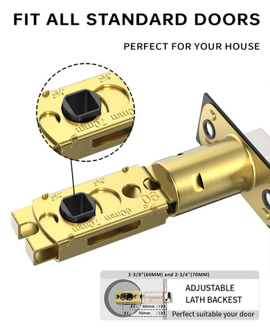 Asidrama reversible lever for left and right handed doors