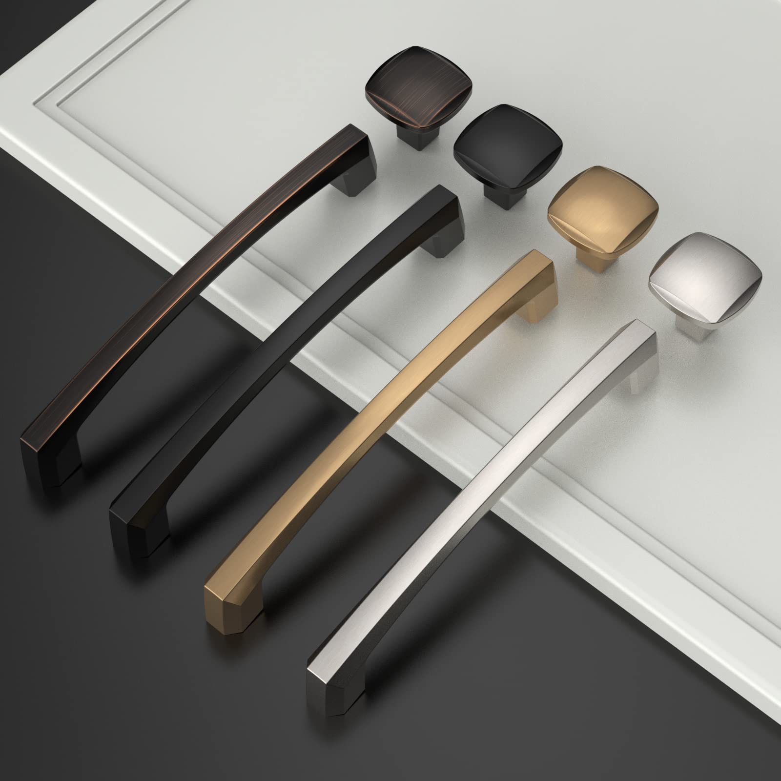 Asidrama wardrobe handle brushed nickel adding cohesive style to doors
