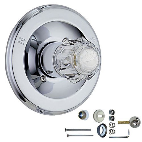 Askoll Delta 600 renovation kit in chrome refreshes tub and shower fixtures