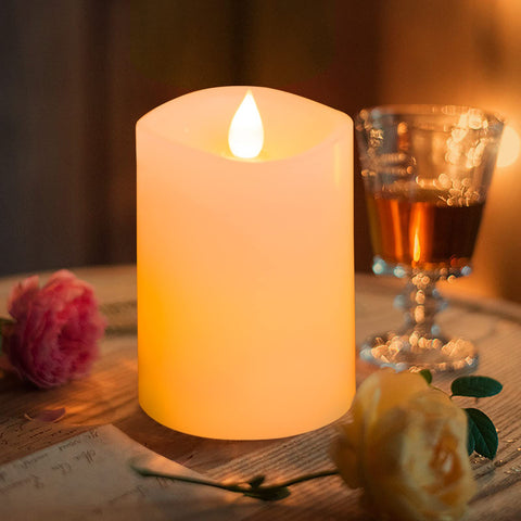 ASLDOIWEH indoor/outdoor decor with flameless candle ambiance