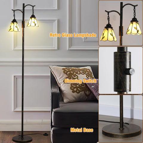 Asmymhd easy-assembly lamp with footswitch enables quick setup.