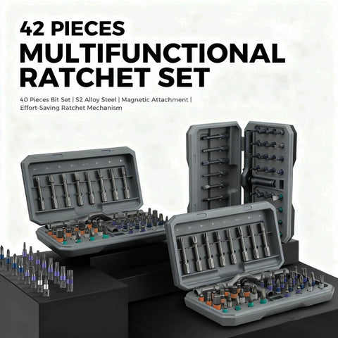 Asnish compact gray case keeps tools organized and portable.