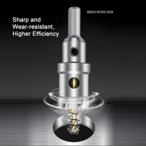 ASNOMY multipurpose drill tool set suits metal, wood, plastic