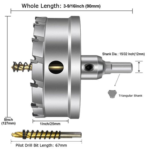 ASNOMY titanium-plated pilot bits for precise hole alignment.