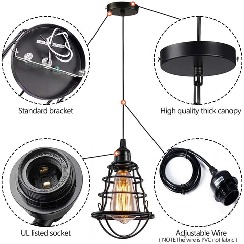 Asnxcju INNOCCY adjustable hanging cord pendant for customizable height