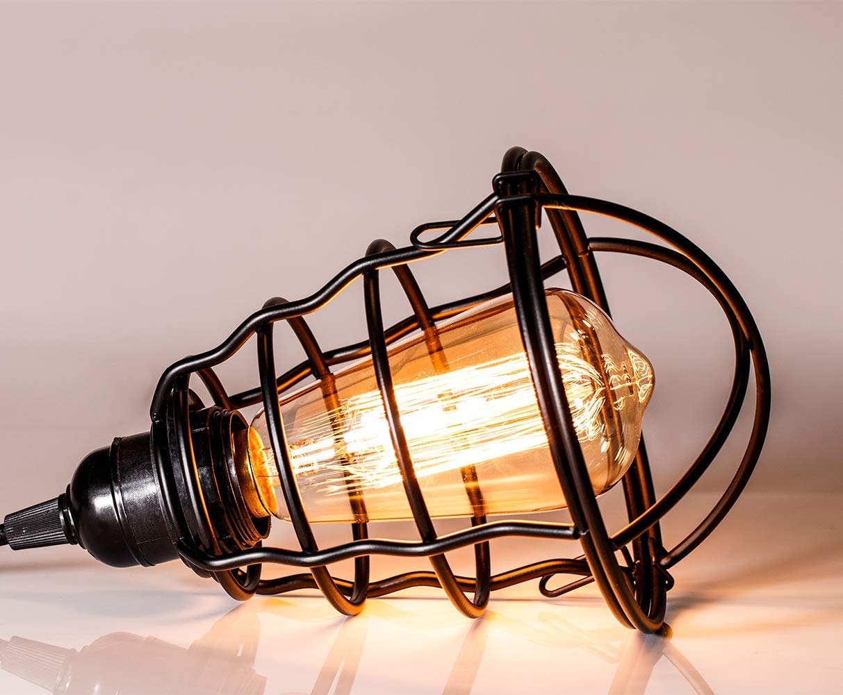 Asnxcju INNOCCY metal shade pendant with durable industrial look