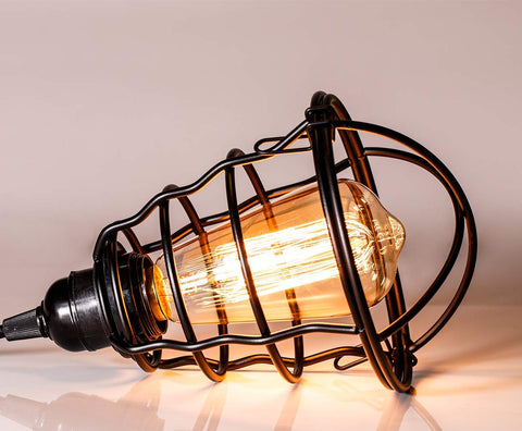 Asnxcju INNOCCY metal shade pendant with durable industrial look