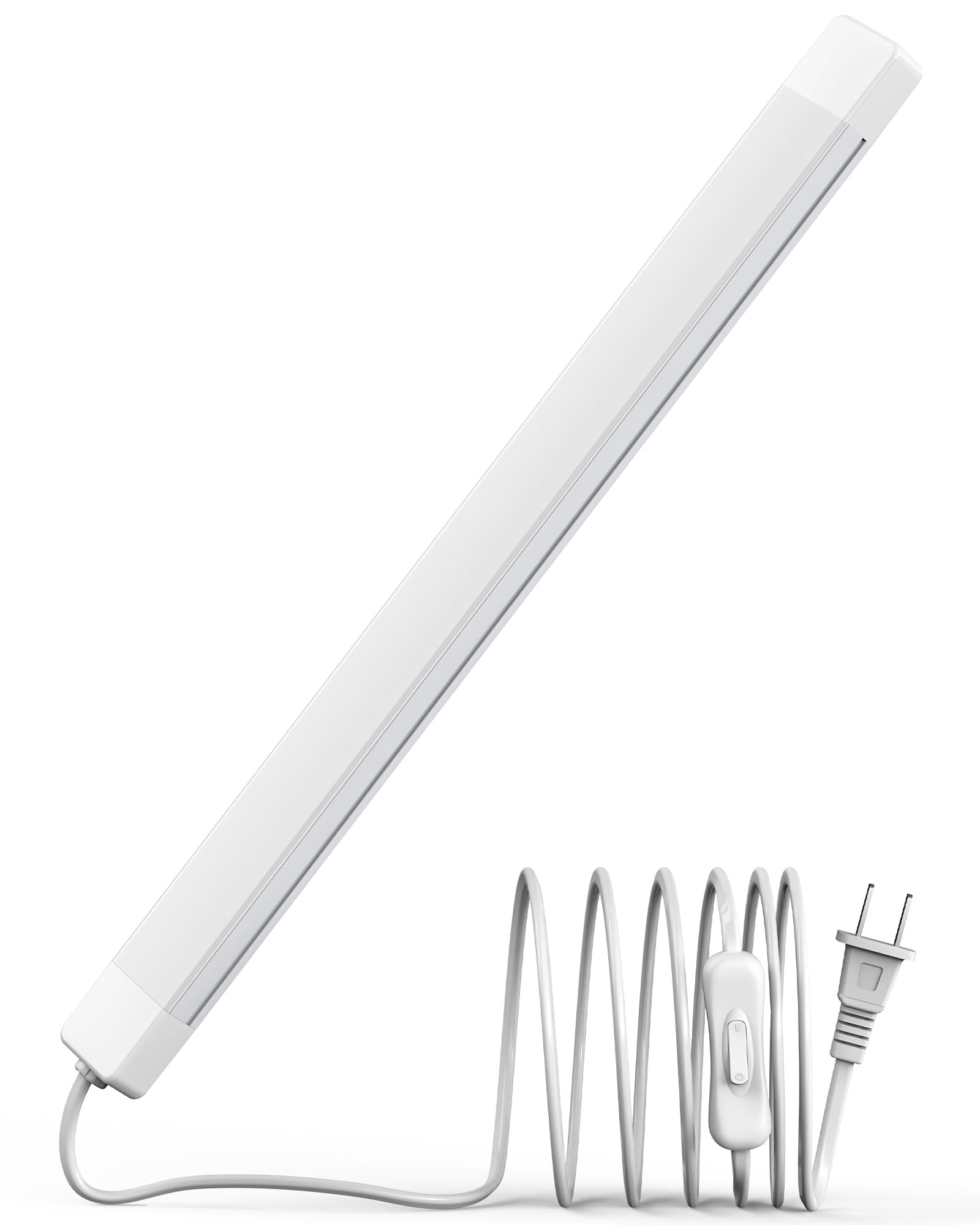 ASOKO 16-inch under cabinet light bar providing bright, even countertop illumination
