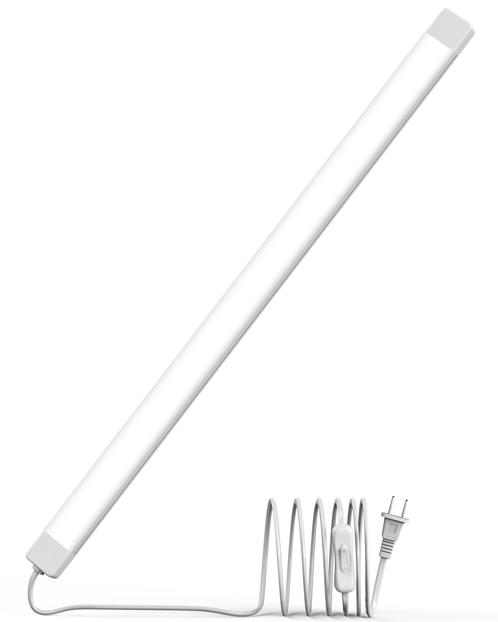 ASOKO 25-inch under-cabinet light brightens kitchen counters.