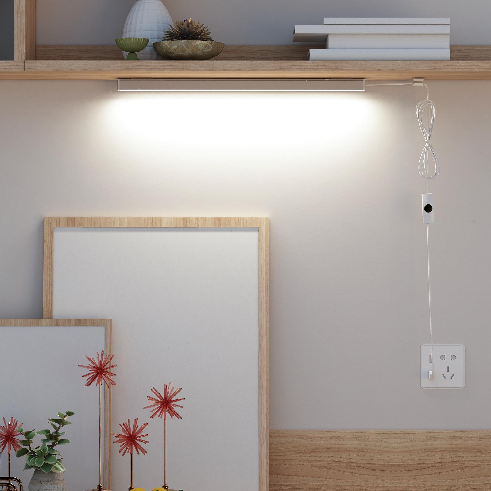 ASOKO under cabinet lighting with memory function for last brightness