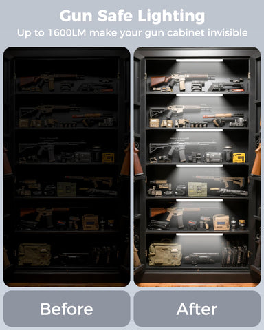 ASOKO motion activated PIR sensor triggers instantly upon cabinet opening.