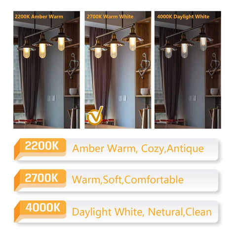 ASOKO T10 Edison LED tube highlights vintage glass filaments for retro charm.