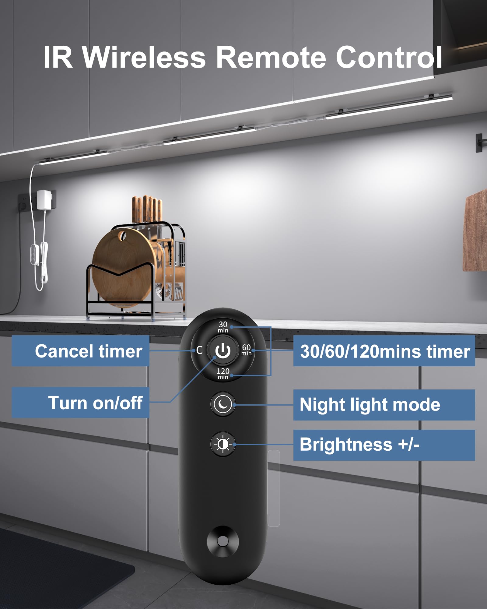 ASOKO UNO-LK remote control for easy on off and dimming