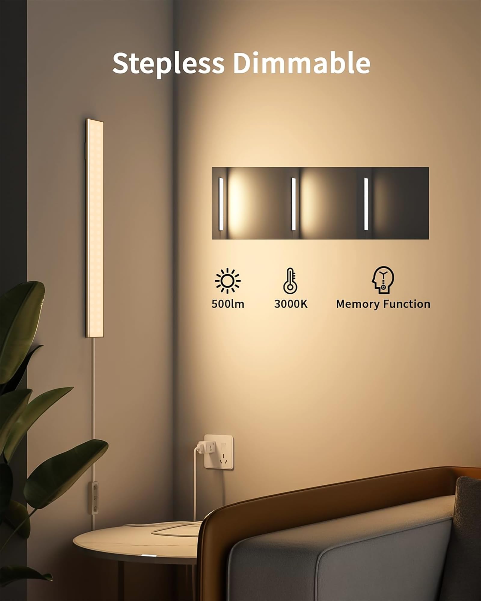 ASOKO UNO-PRO-UT dimmable memory control for easy brightness recall