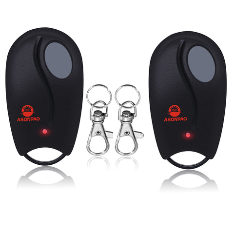 ASONPAO ACT-31B remote front view for easy garage access and dependable performance