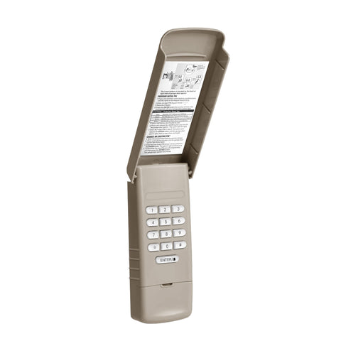 ASONPAO LiftMaster 877LM keypad front view for quick and secure garage access