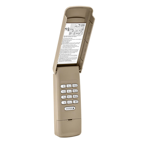 ASONPAO LiftMaster keypad front view for quick garage entry
