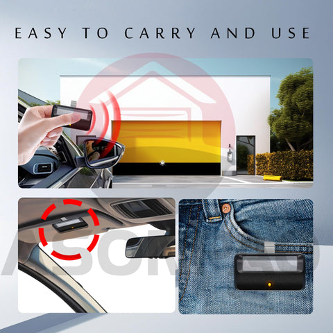 ASONPAO LiftMaster 891LM remote battery inside for longevity