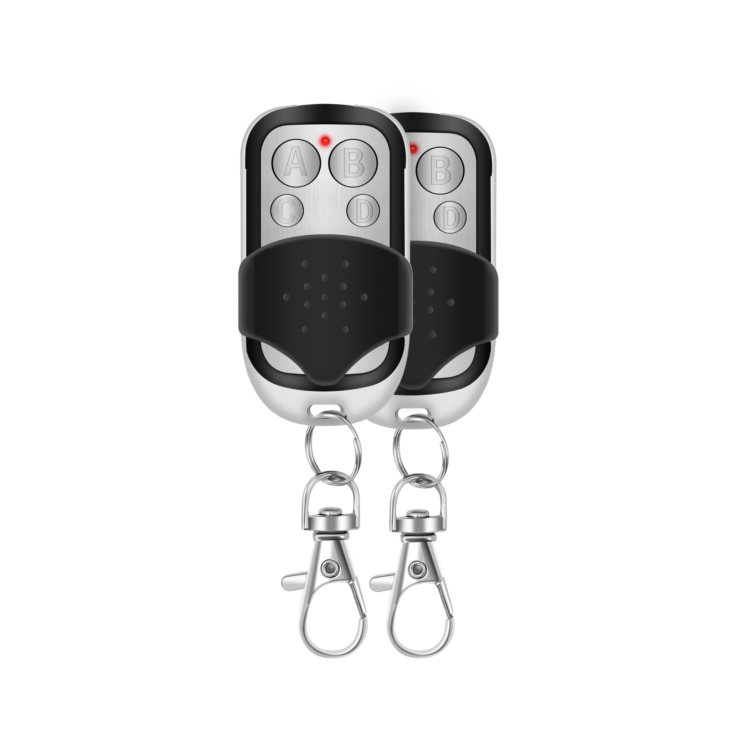 ASONPAO LiftMaster remote front view, compact and easy to handle.