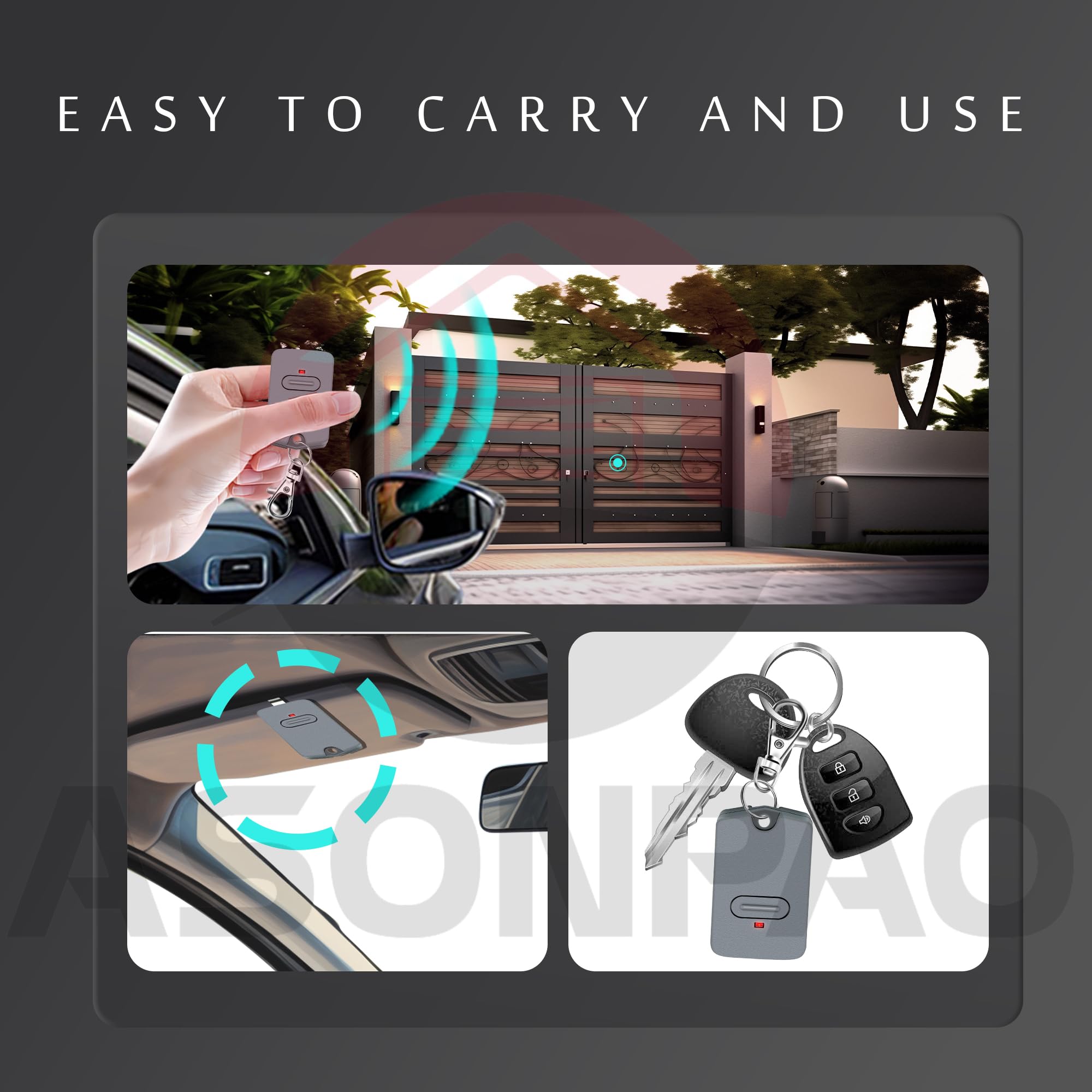 ASONPAO Mighty Mule GTO remote 10-year warranty signals long-term support.