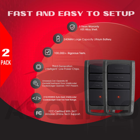 ASONPAO O3T-A remote side view; practical fit for in-car access.
