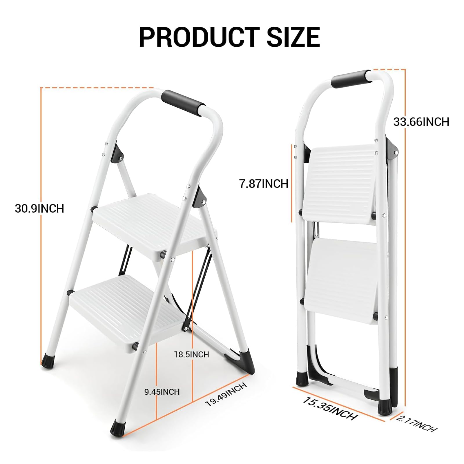 ASPERLAD versatile indoor-outdoor stool for cabinets, plants, or light tasks.