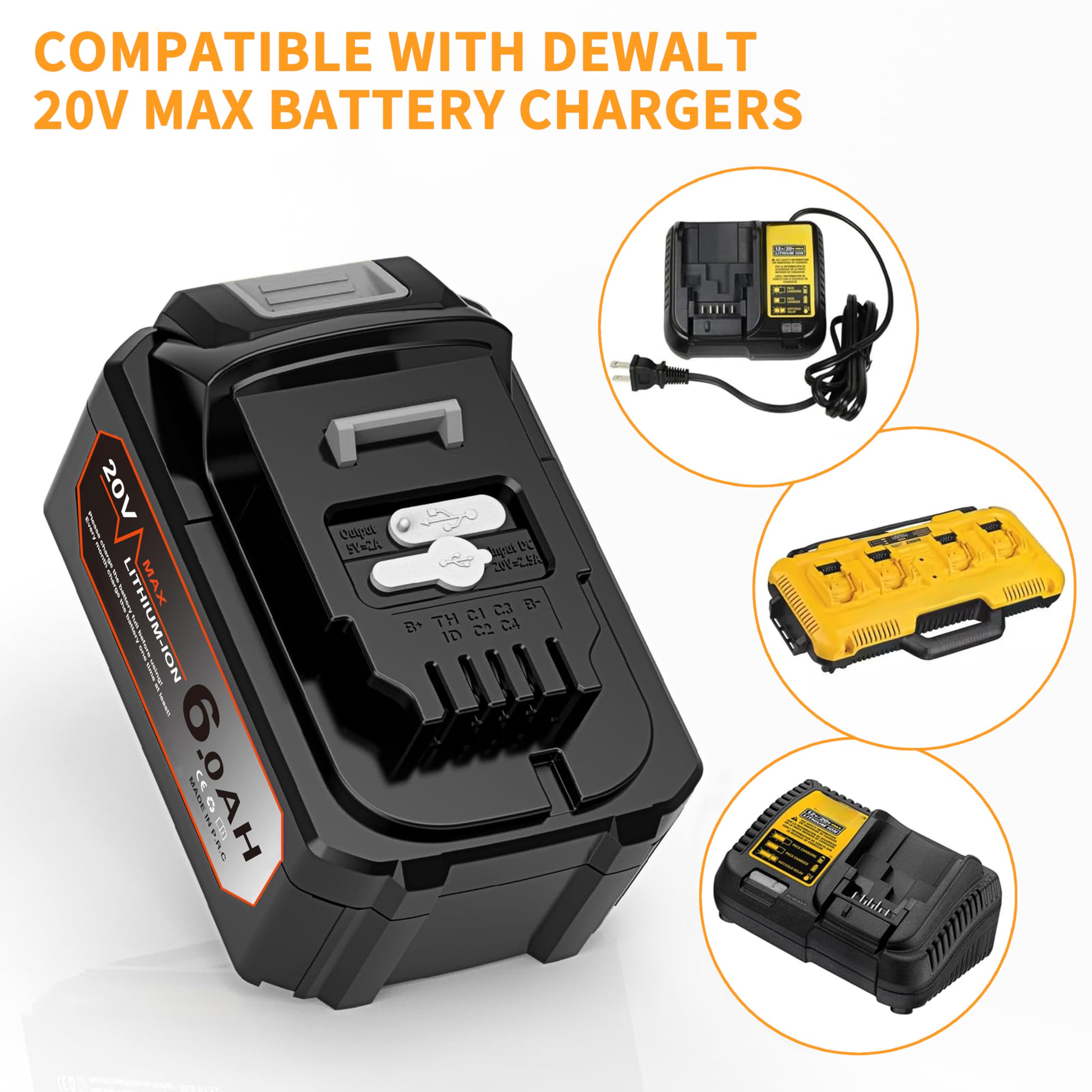 ASPRO four-level LED indicator helps monitor charging status.