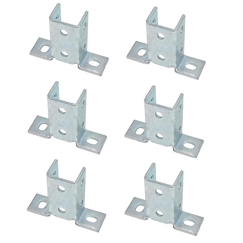 ASTAMOTOR 8-hole wing connector for secure channel mounting.