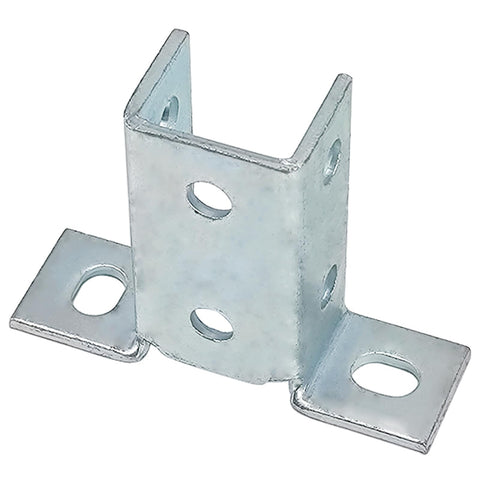 ASTAMOTOR galvanized carbon steel bracket resists corrosion.