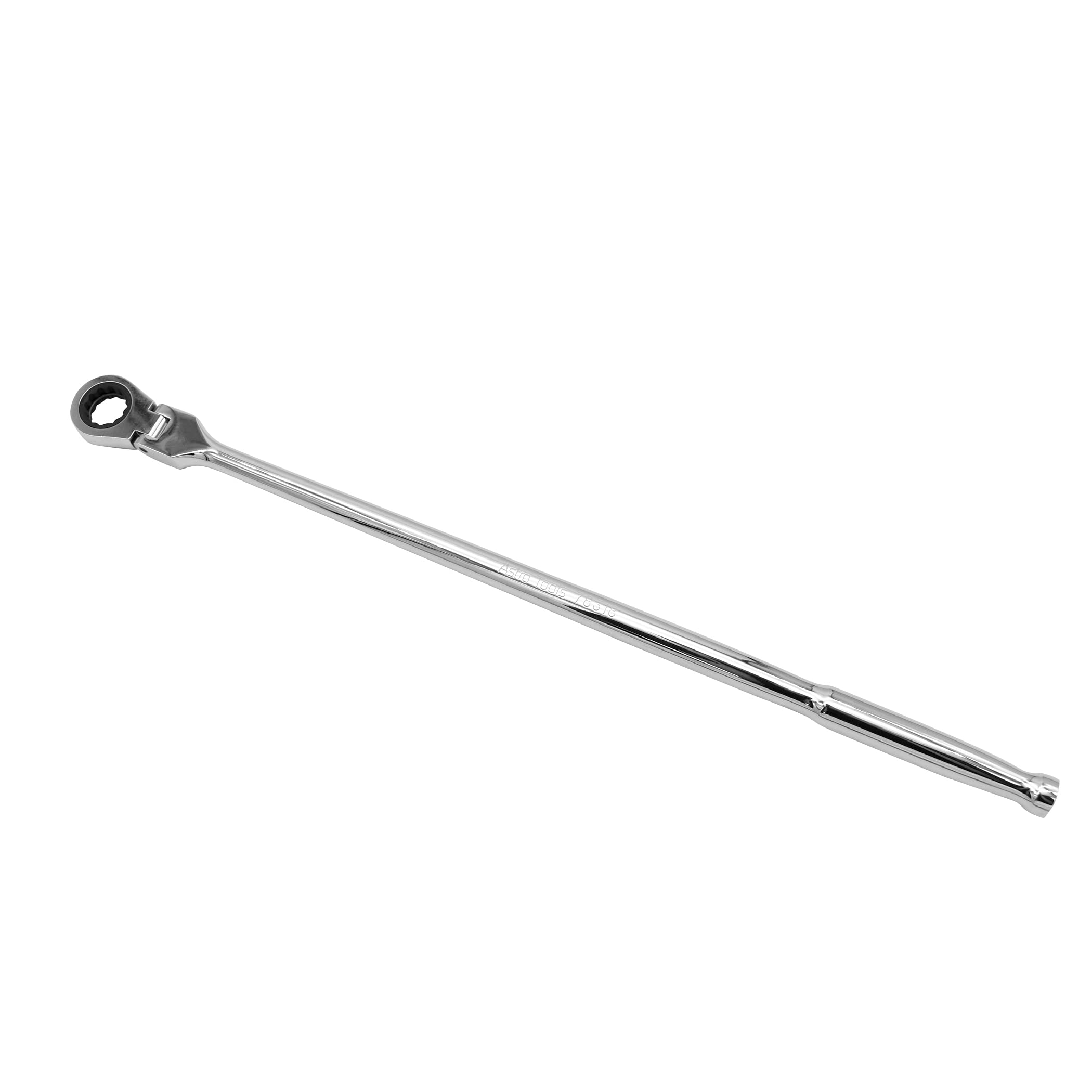 Astro nano-socket-wrench-flex-head shows long reach and versatility.