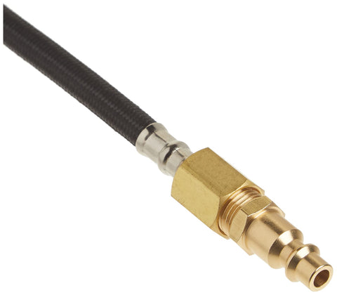 Astro Pneumatic 218 grinder with 5 ft hose enables flexible use